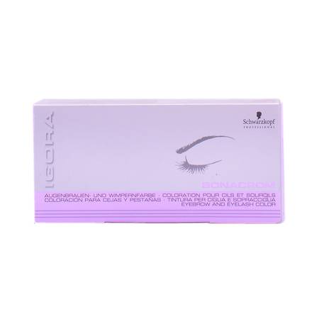 ערכה לצביעת גבות וריסים שחור כחול IGORA