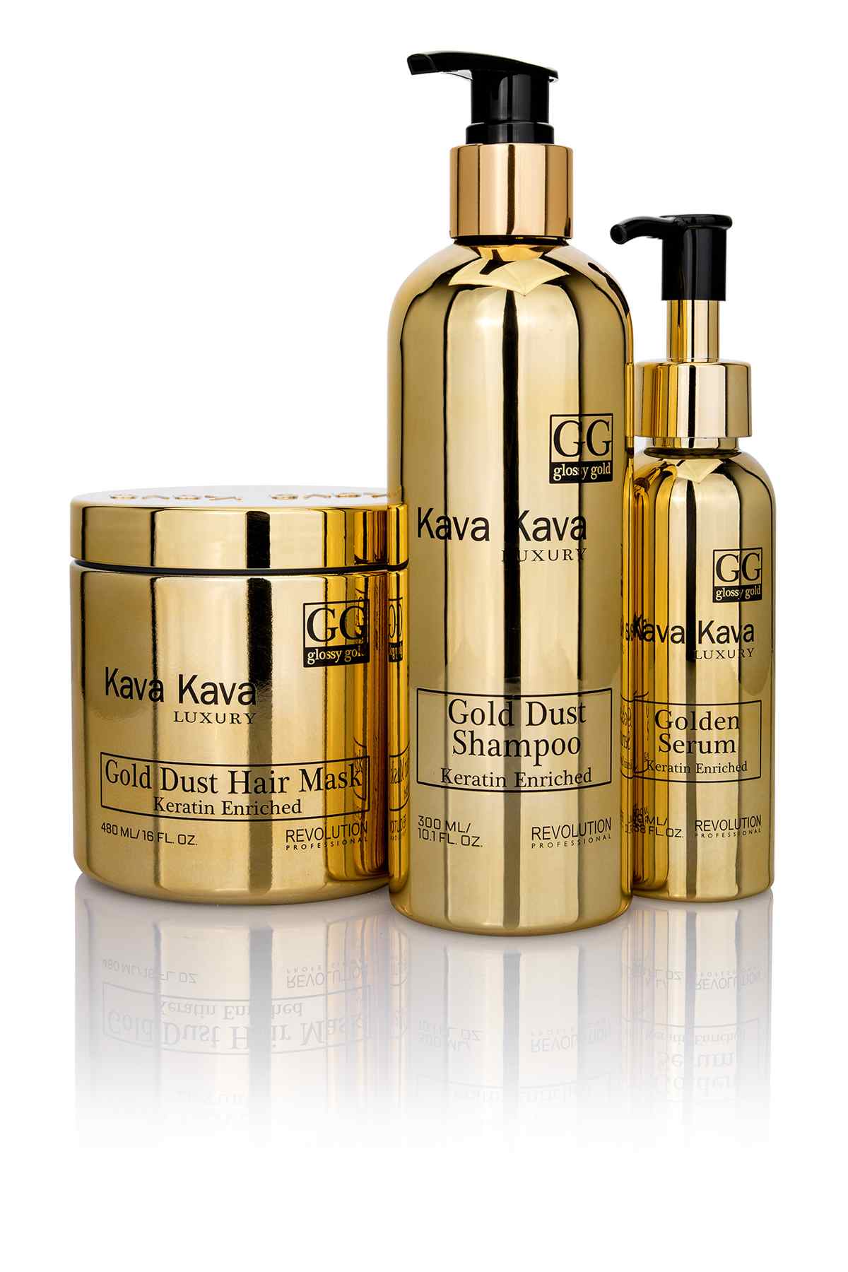 ערכת טיפוח לשיער GOLD DUST קווה קווה