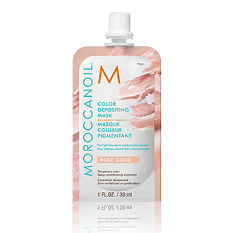 מסכת צבע זמני - רוז גולד