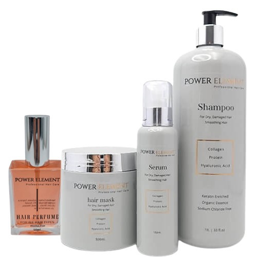 מארז / ערכת ללא מלחים + בושם 4 יח - פאוור אלמנט