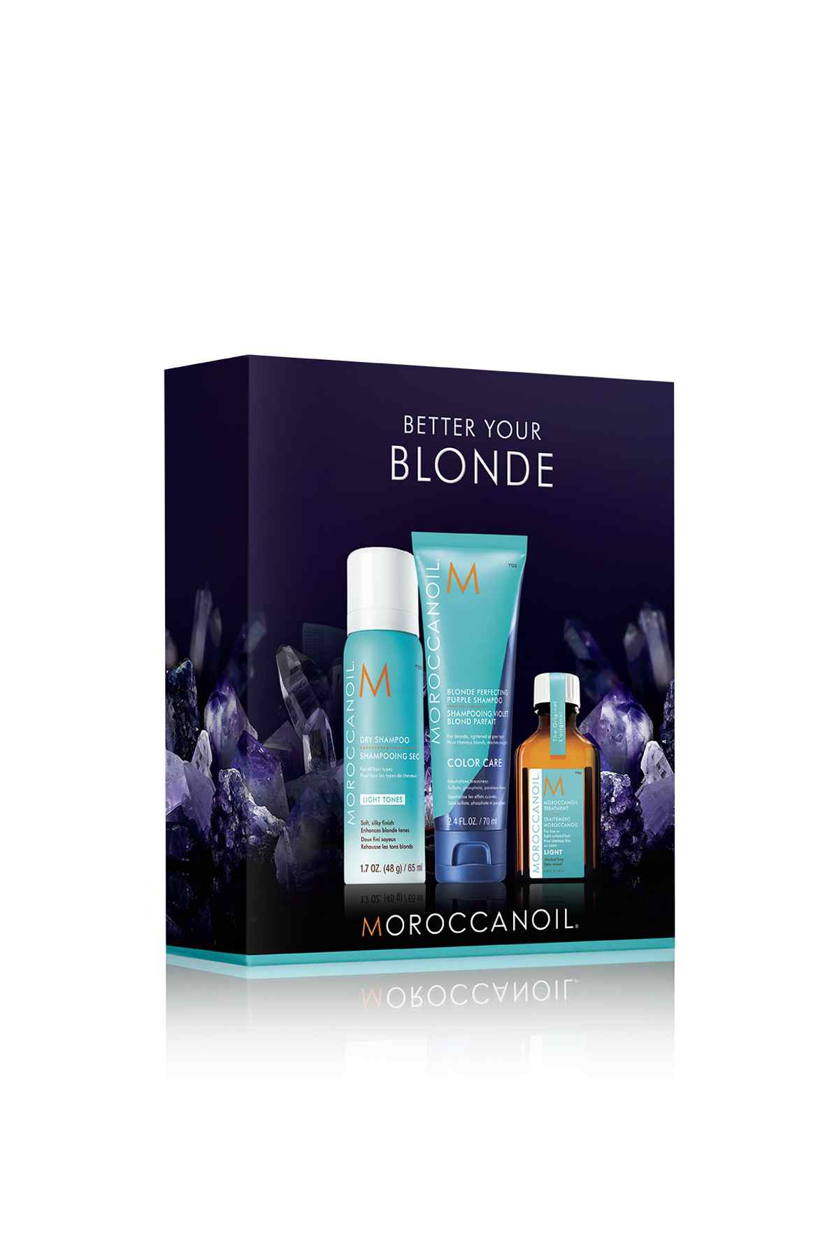 ערכה המותאמת לשיער בלונדיני