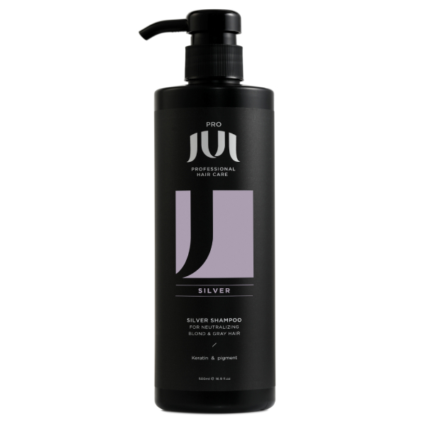 SILVER SHAMPOO FOR NEUTRALIZING BLOND & GRAY HAIR שמפו סילבר לנטרול פיגמנט צהוב בשיער בלונדיני ובשיער שיבה
