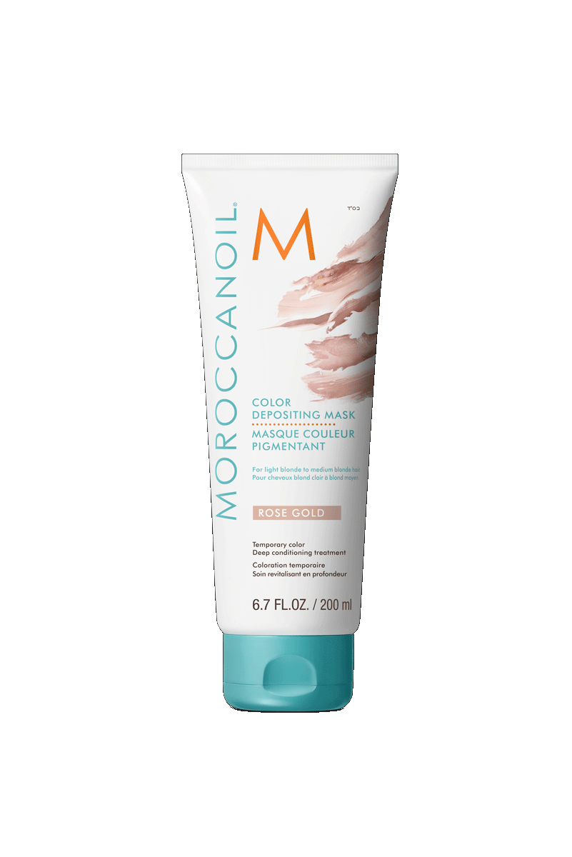 מסכת צבע זמני - רוז גולד