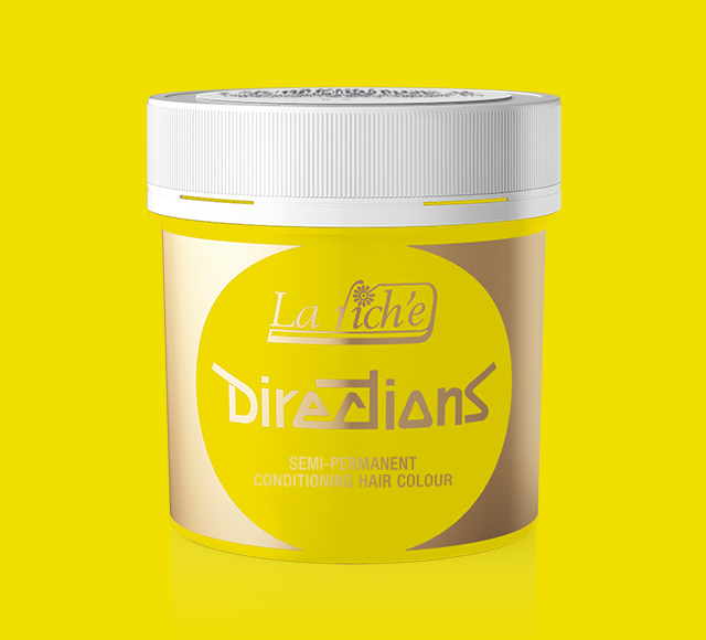 צבע צהוב זועק זמני לשיער לה ריצ'