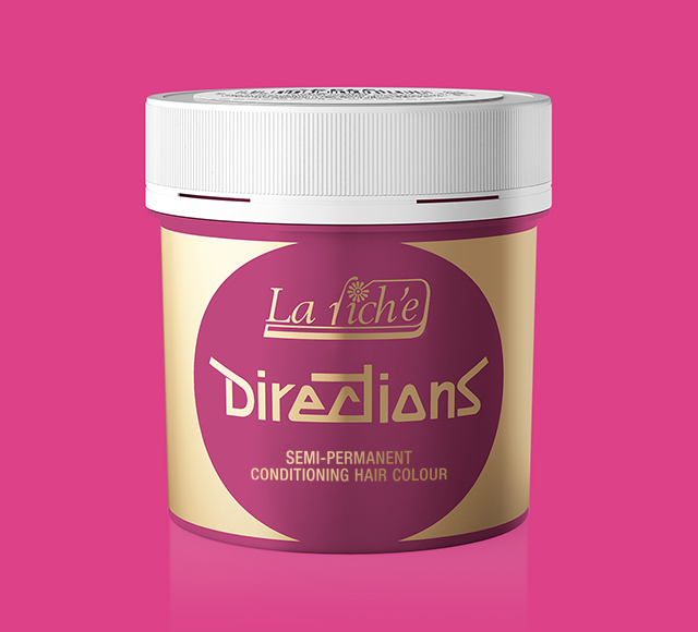 צבע סגול דובדבן זמני לשיער לה ריצ'