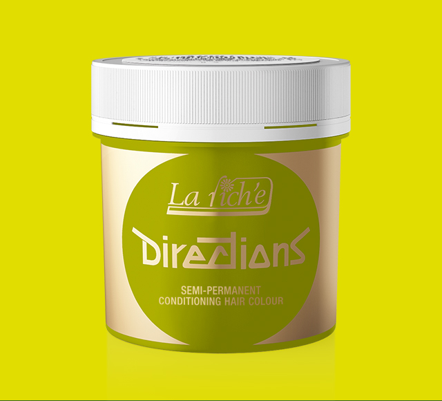 צבע צהוב פלוריסנט גלו זמני לשיער לה ריצ'