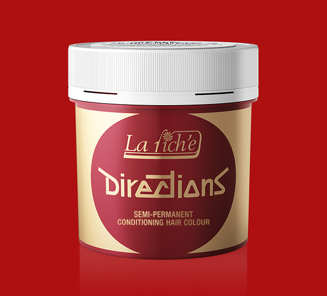 צבע אדום פילר זמני לשיער לה ריצ'