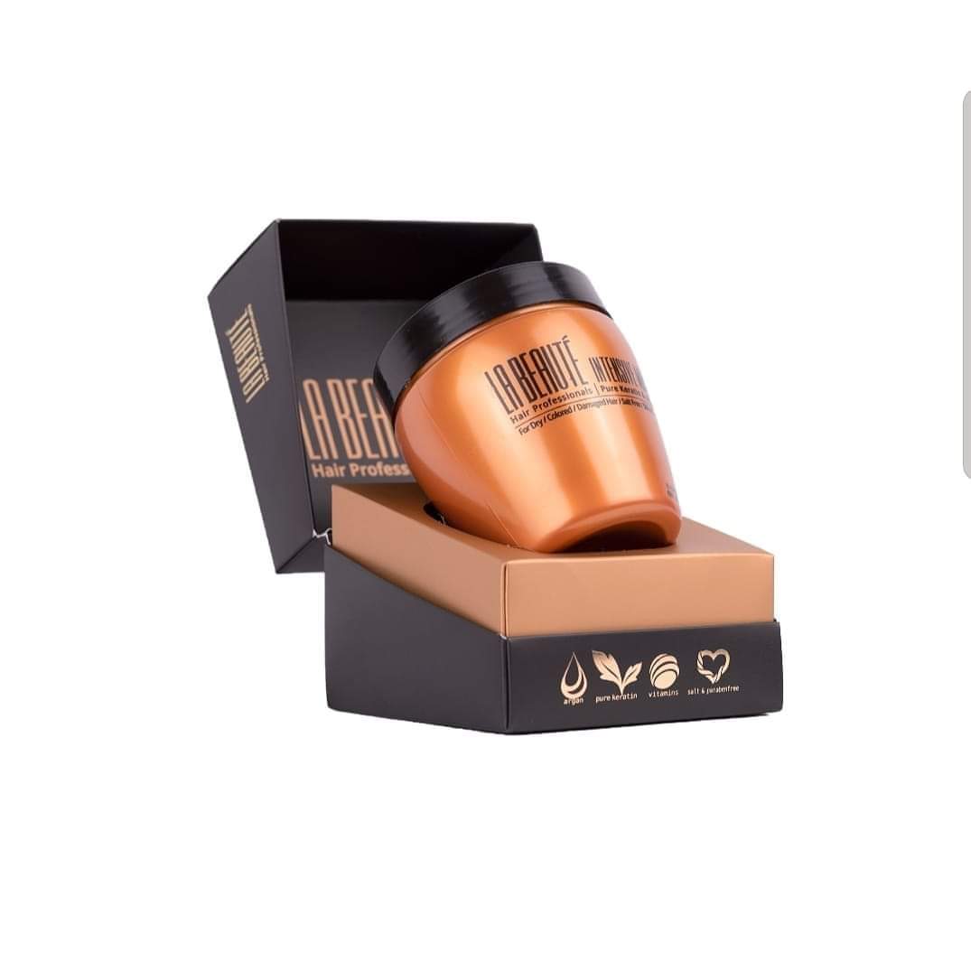 מסכת קרטין אינטנסיב ושמן ארגן לשיער